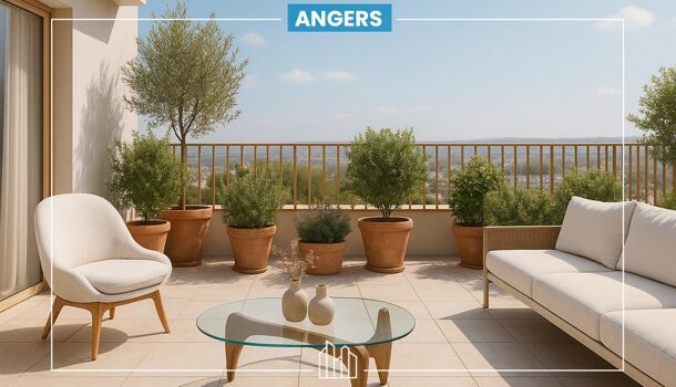 Appartement 4 pièces  à vendre Angers 49000