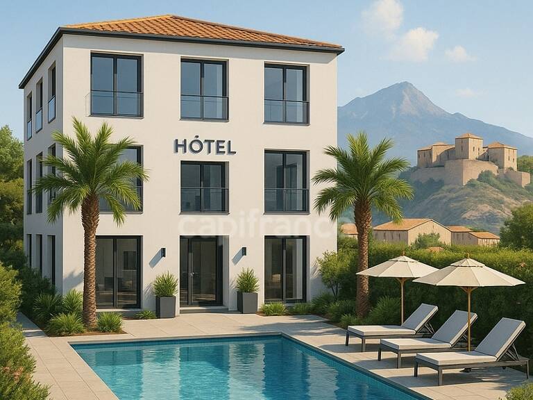 BALAGNE - HOTEL-BUREAU MURS & FONDS 19 CHAMBRES PISCINE — photo 1