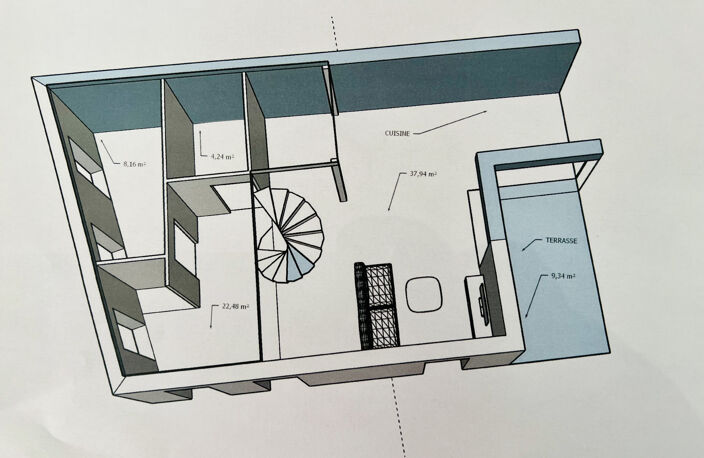 Vente Local professionnel de 97m2 avec terrasse de 9m2 — photo 2