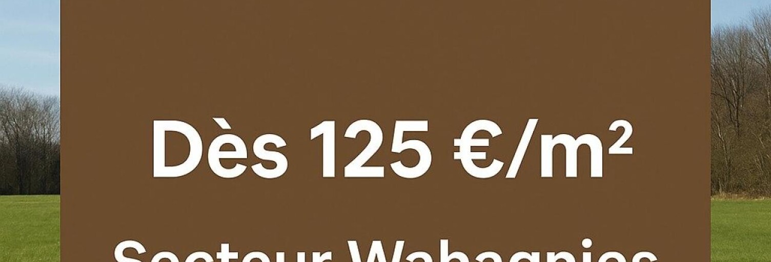Terrain  865 m² à vendre à Wahagnies (59261)