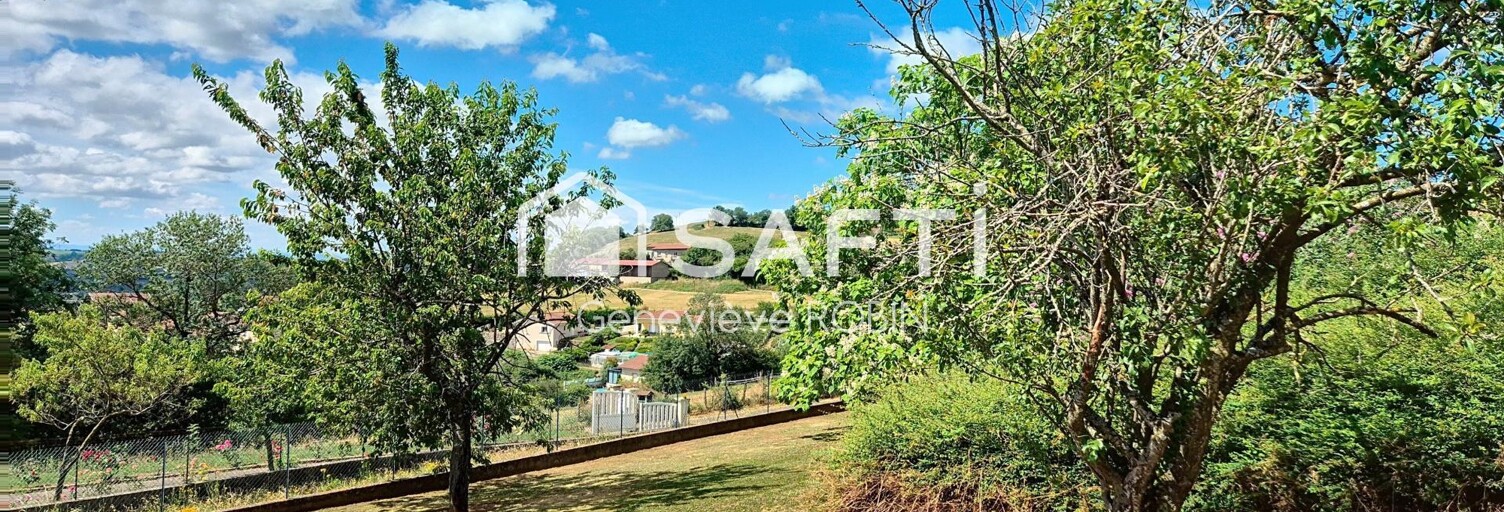 Terrain  861 m² à vendre à Meys (69610)