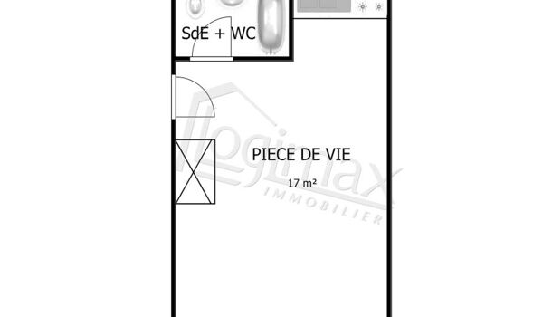 Appartement 1 pièces  à vendre Rochelle (La) 17000