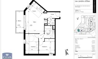 Appartement 3 Pièces 60 m² à louer à Angers (49100)