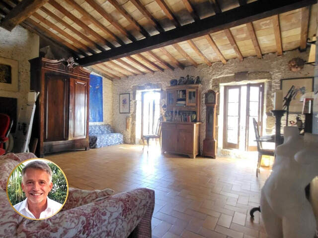 Caux - Charmante maison de village, 4 pièces, 2 chambres, si — photo du bien
