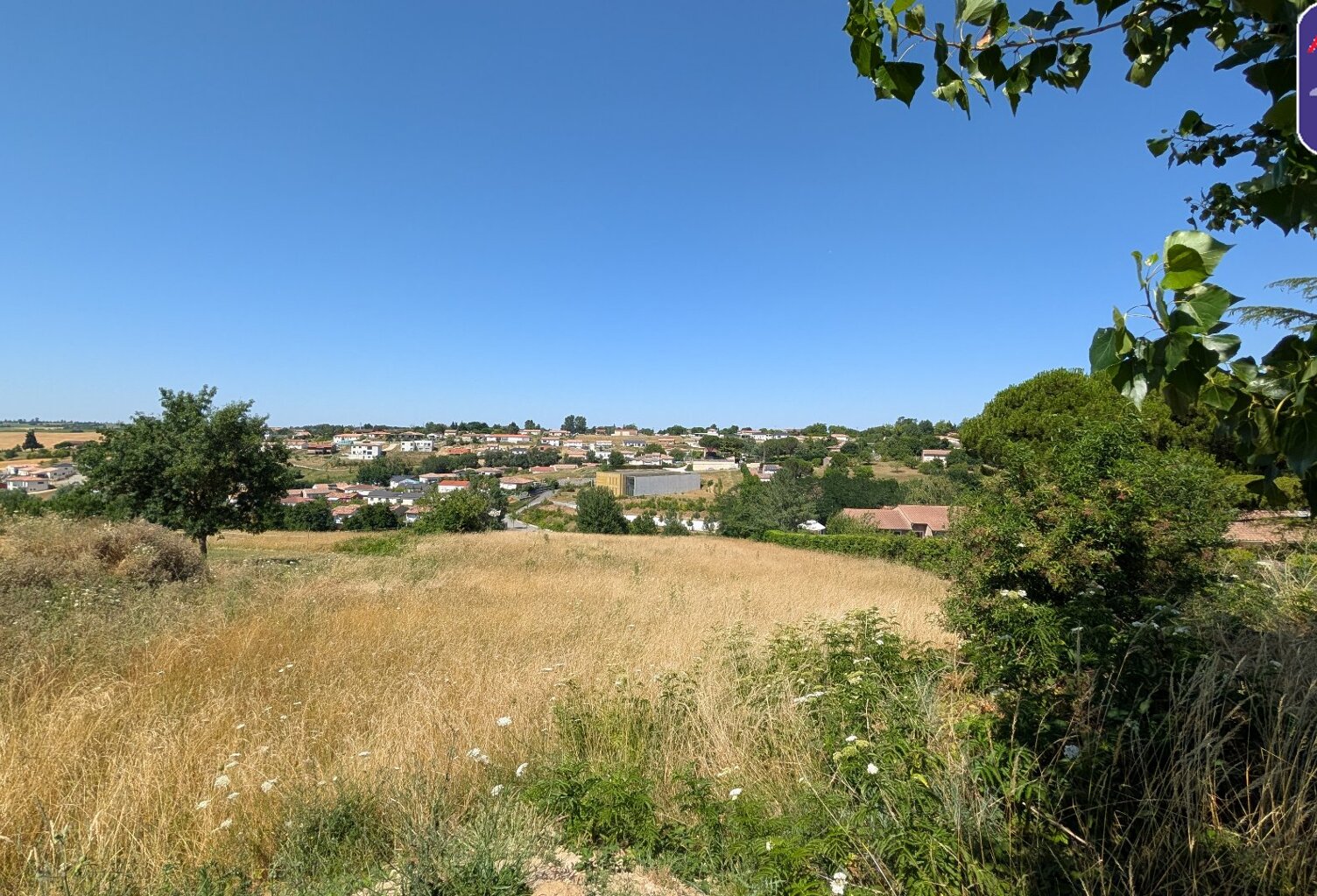 Vente terrain  595 m² Nailloux (31560) — photo 1