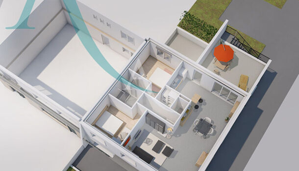 Appartement 3 pièces  à vendre Rochefort 17300