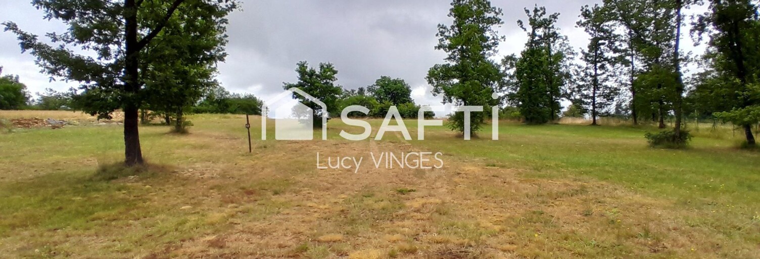 Terrain  3968 m² à vendre à Mauroux (46700)