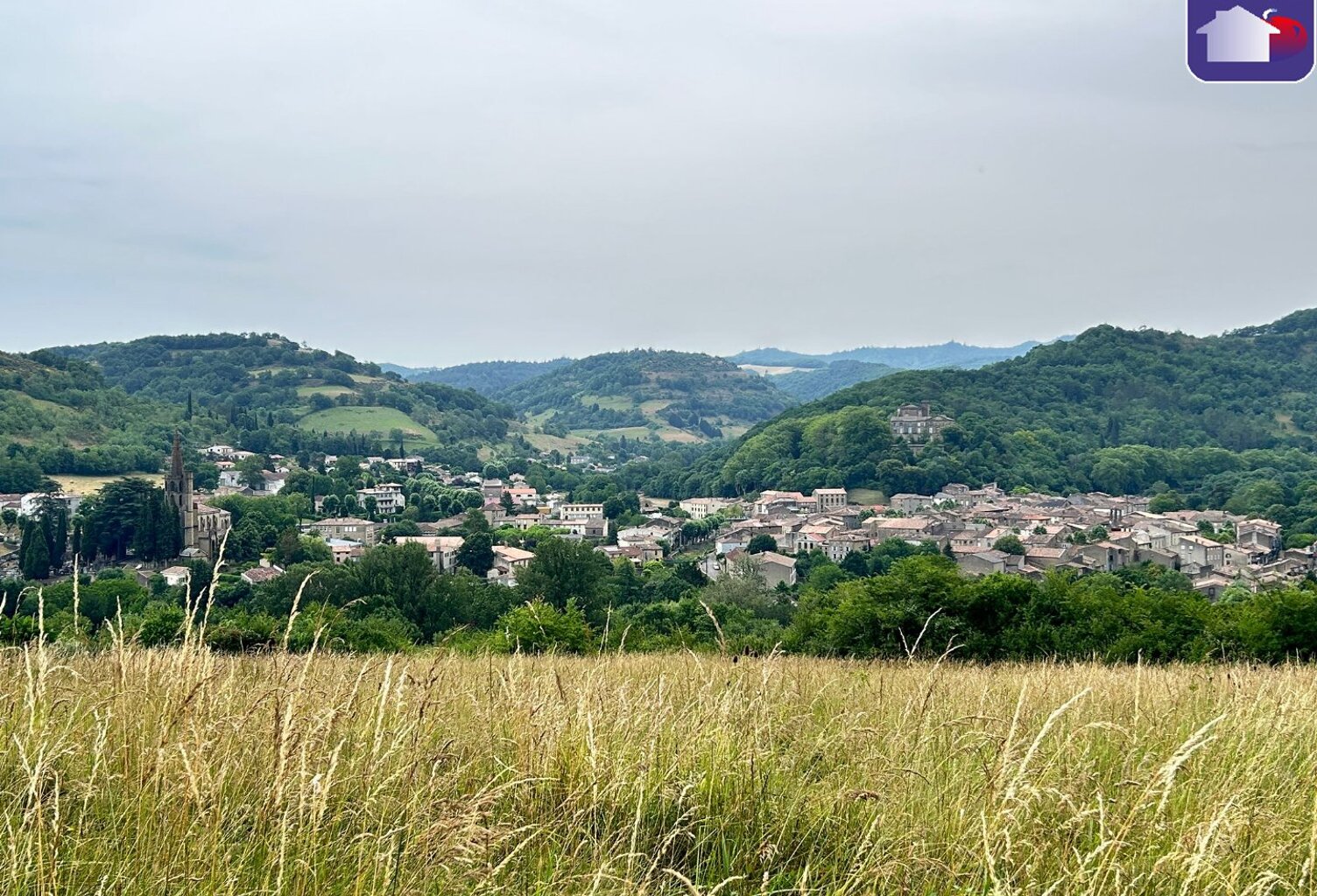 Vente terrain  1125 m² Chalabre (11230) — photo 1