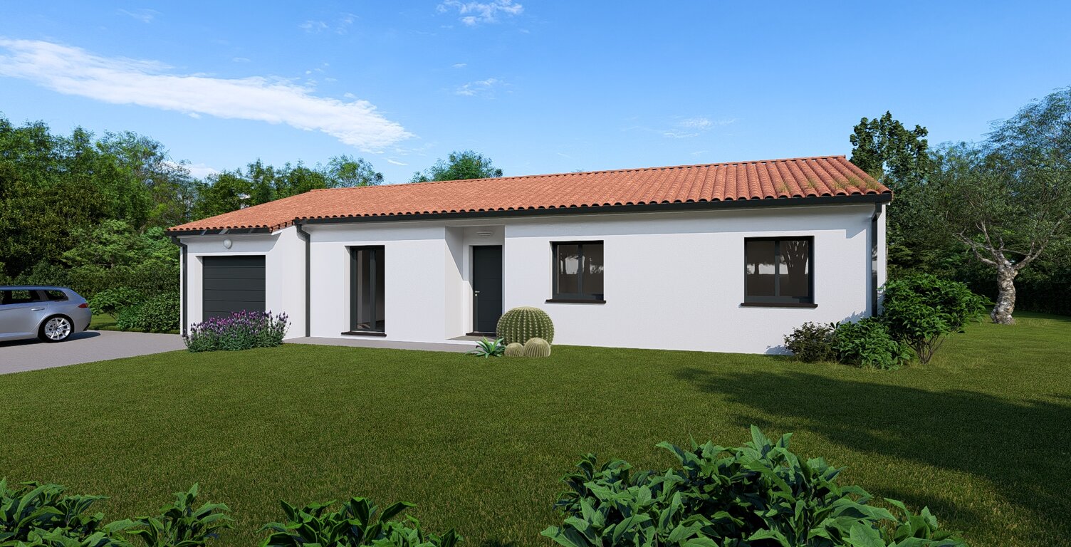 Belle maison à Vacquiers avec garage — photo 1