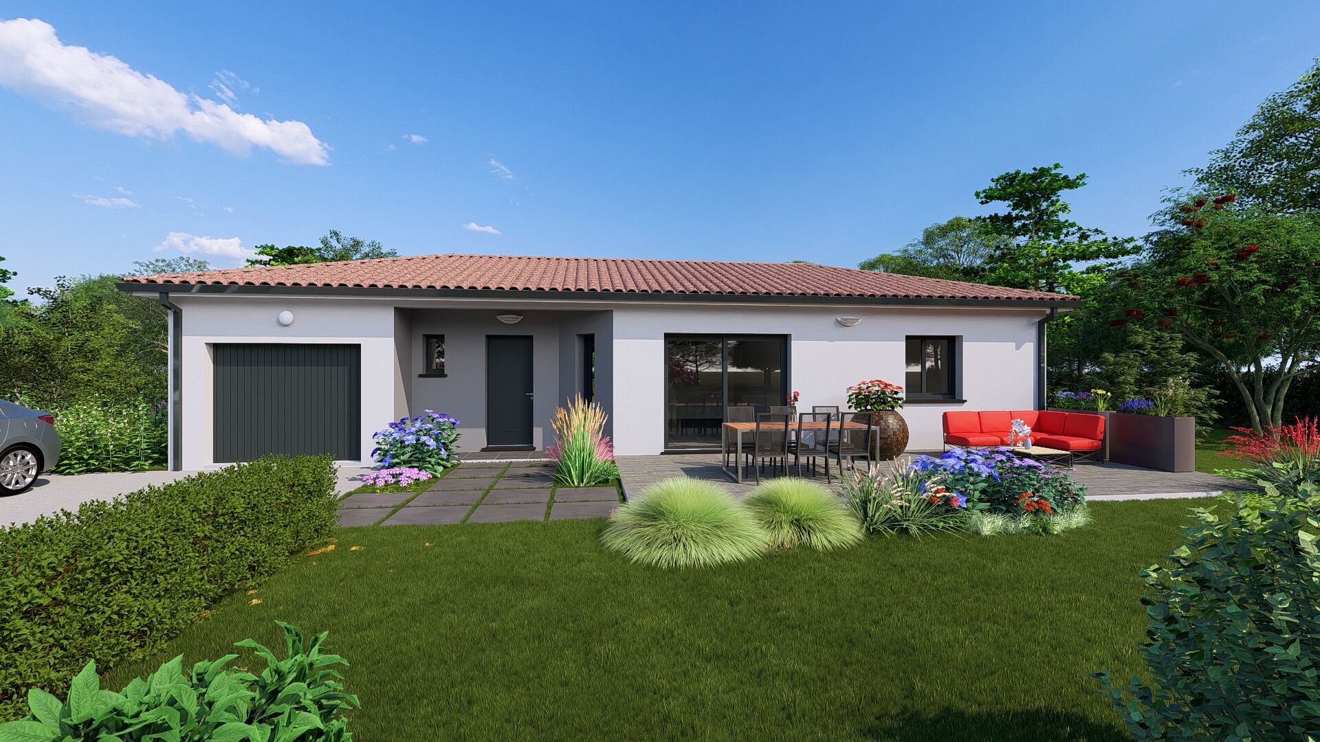 Belle maison moderne de 100m²