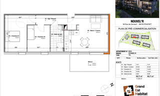 Appartement 3 Pièces 60 m² à vendre à Pfastatt (68120)