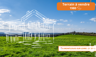 Terrain  1981 m² à vendre à Montlouis-sur-Loire (37270)