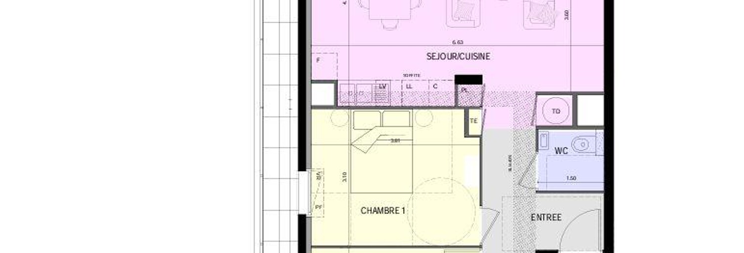 Appartement 3 Pièces 64 m² à vendre à Nice (06000)