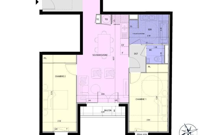 Vente Appartement 3 pièces — photo 4