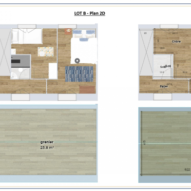 Maison 3 pièces 399000 €