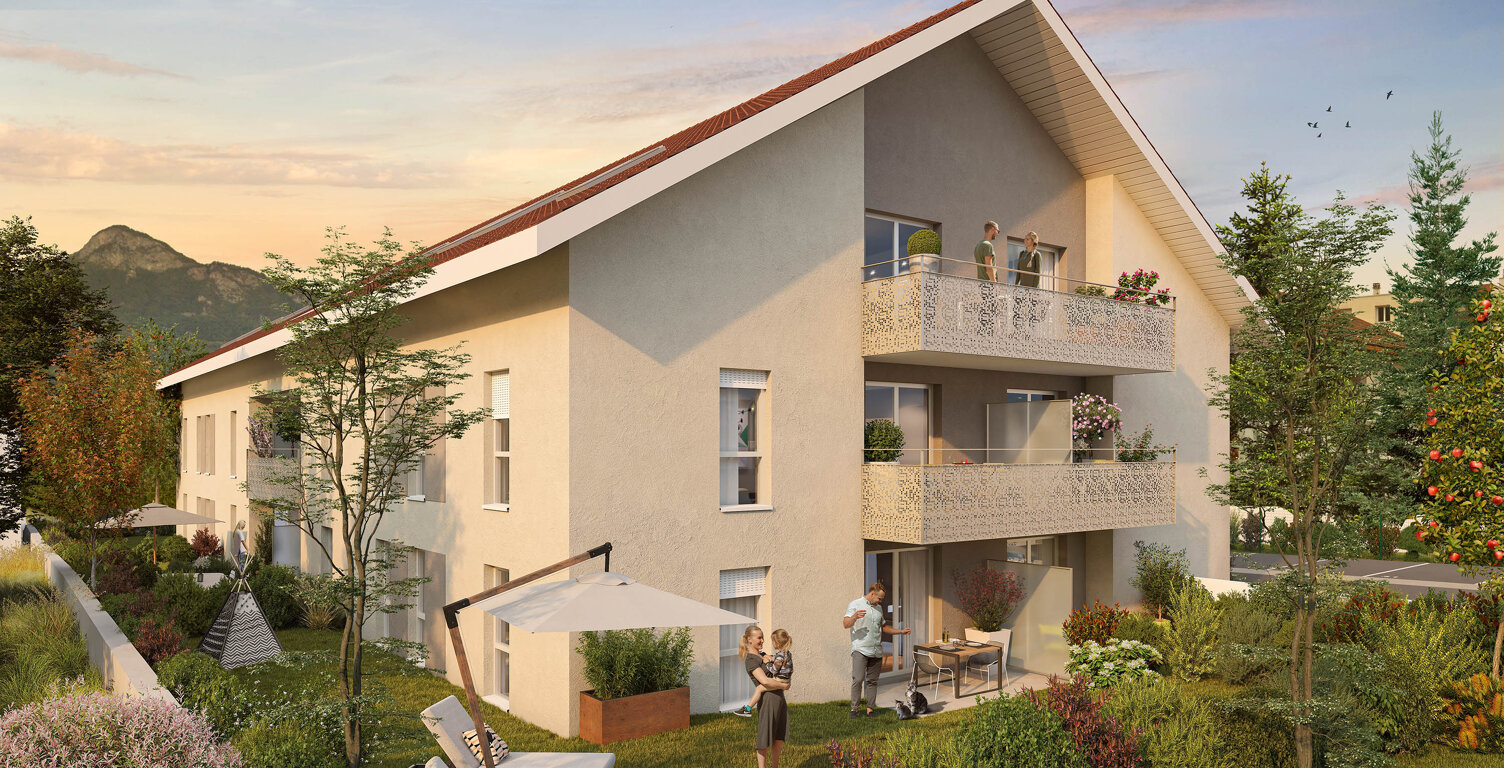 Vente programme neuf T2, T3, T4 38 à 82 m² Marnaz (74460) — photo 1