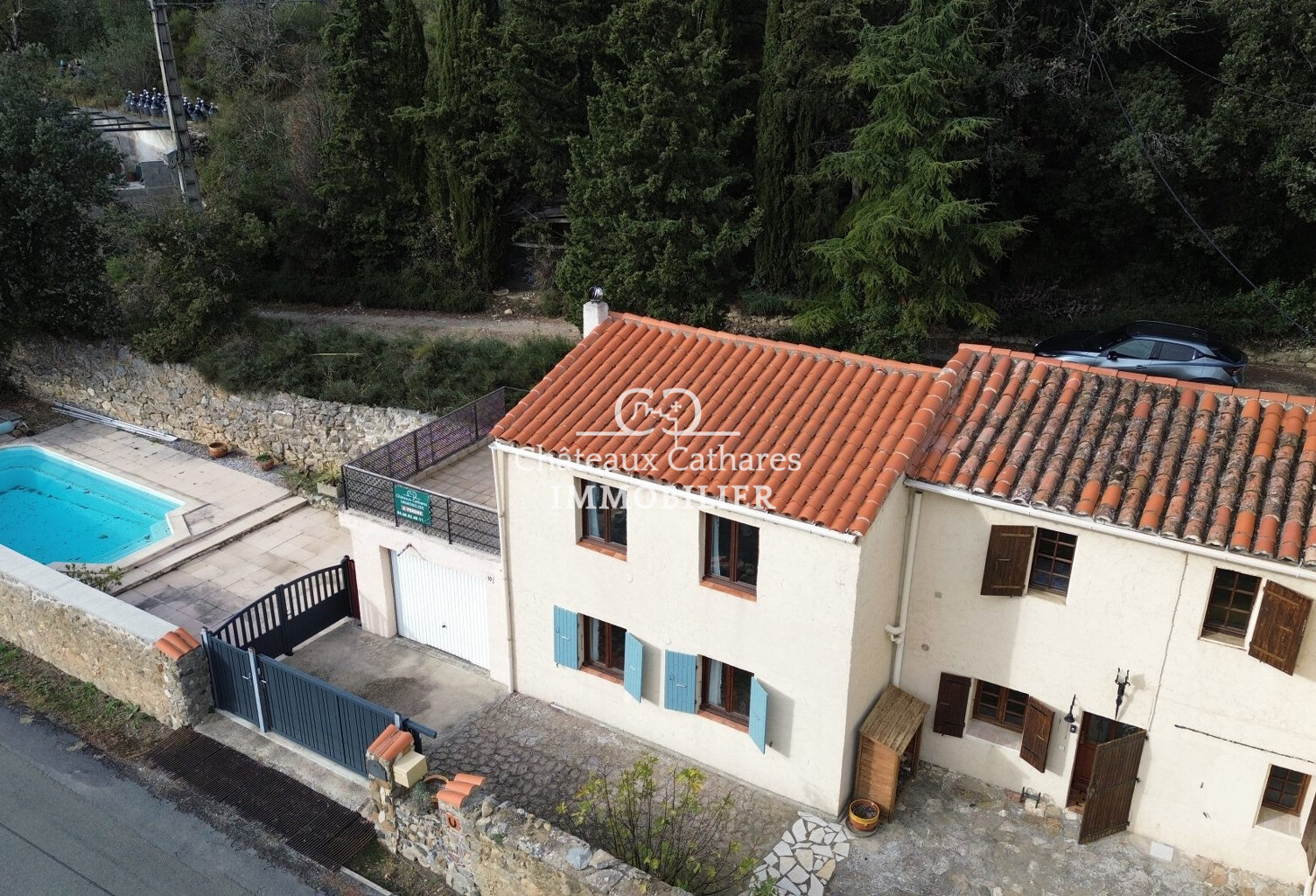 Maison en pierre rénovée- 11350 Cucugnan -FRANCE — photo 1