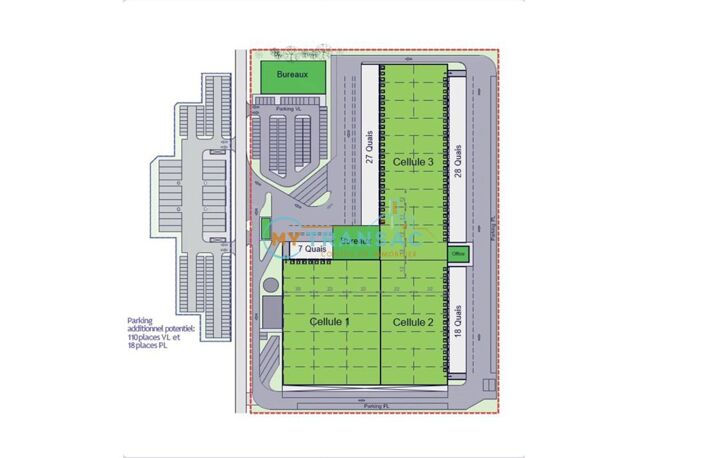 A LOUER Gennevilliers site logistique de 20 667 m² — photo 3