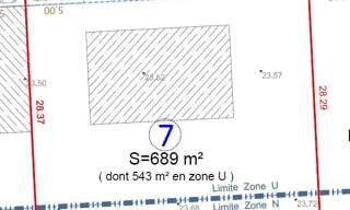 Terrain  689 m² à vendre à Saubion (40230)