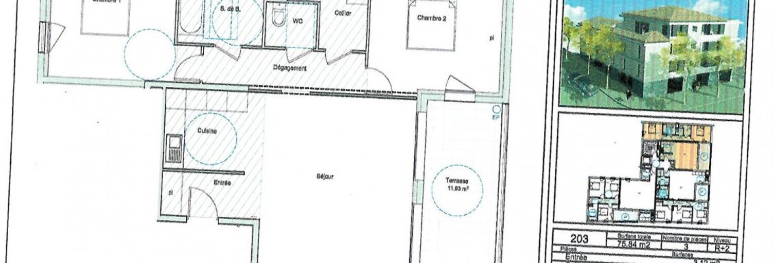 Appartement 3 Pièces 76 m² à vendre à Draguignan (83300)