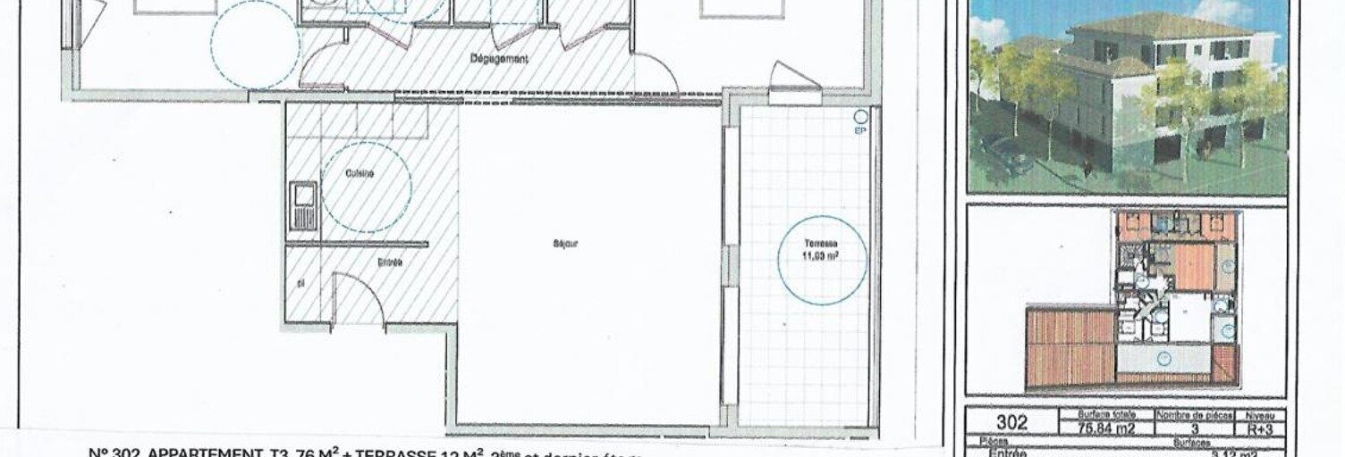 Appartement 3 Pièces 76 m² à vendre à Draguignan (83300)