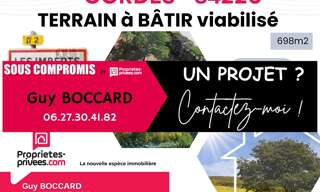 Terrain  698 m² à vendre à Gordes (84220)