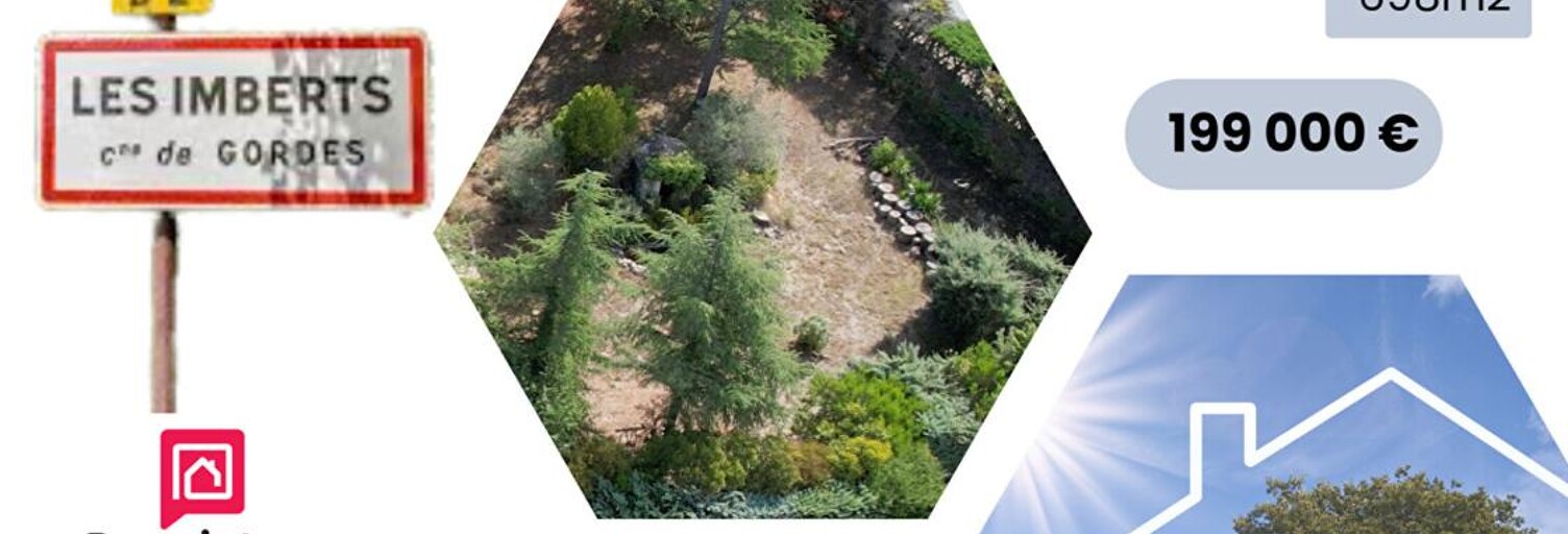 Terrain  698 m² à vendre à Gordes (84220)