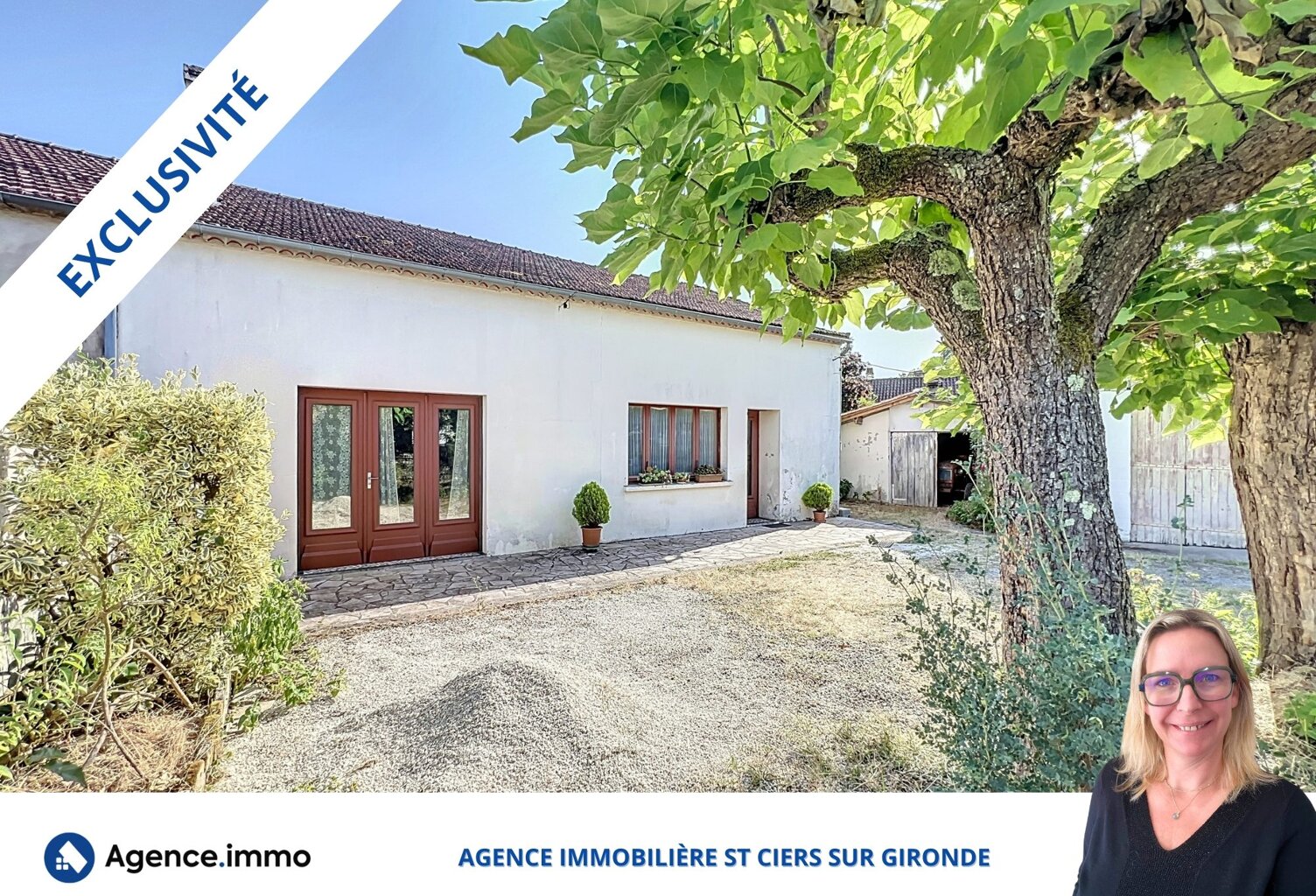Maison de Bourg avec grand garage et jardin — photo 1