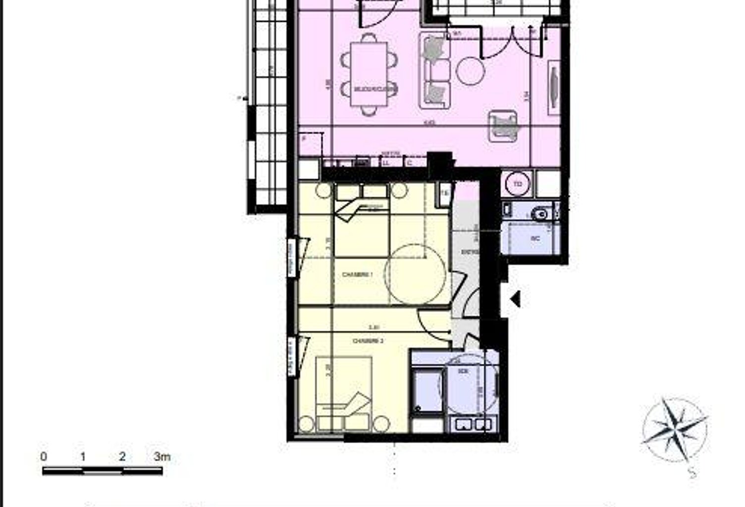 Vente Appartement 3 pièces — photo 1