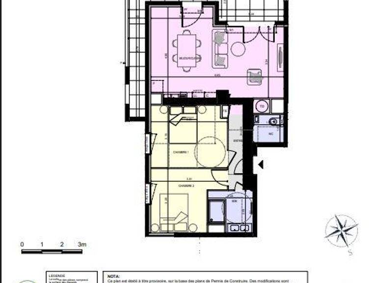 Vente Appartement 3 pièces — photo 1