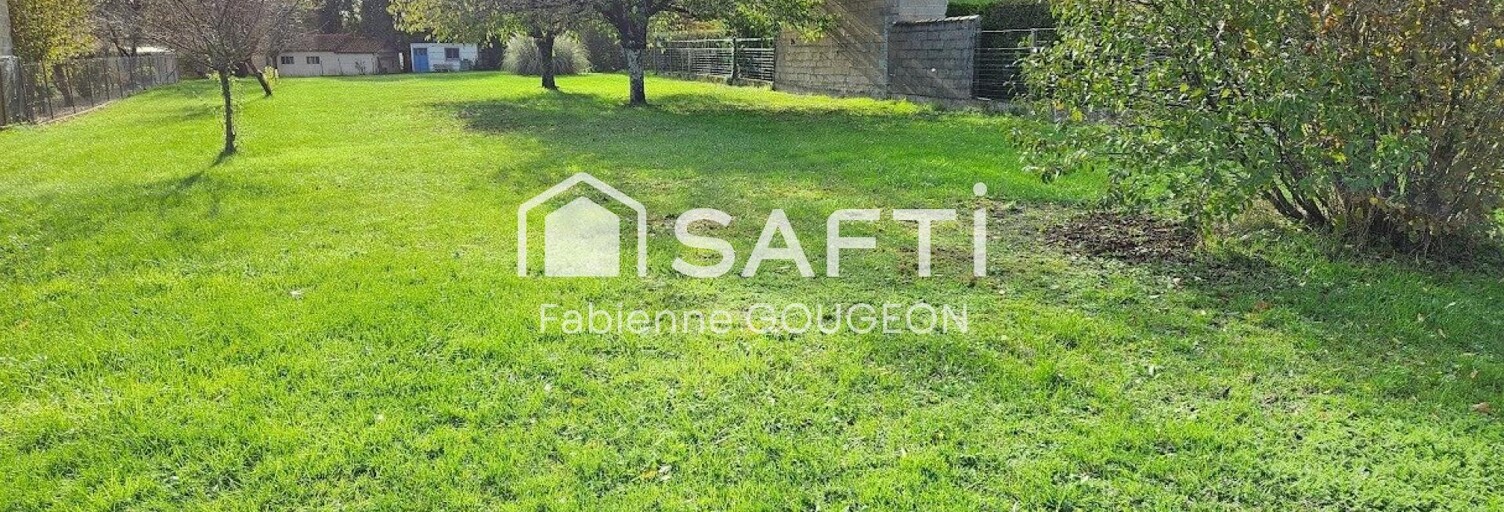 Terrain  1317 m² à vendre à Champniers (16430)