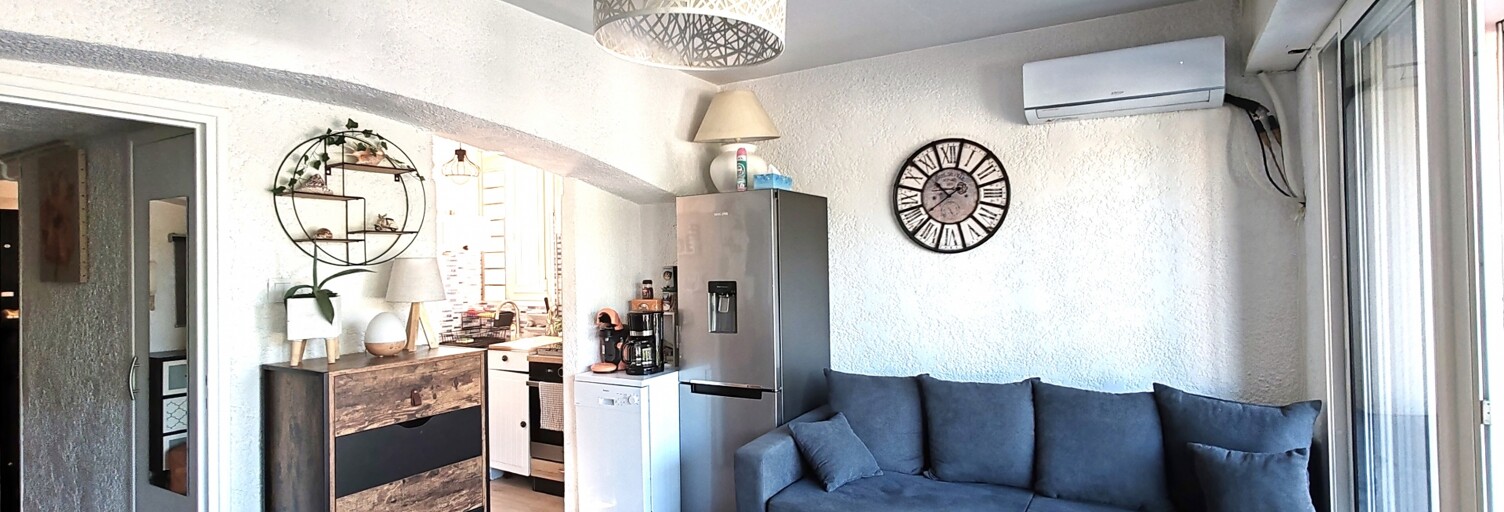 Appartement 2 Pièces 29 m² à vendre à Saint-Cyprien (66750)