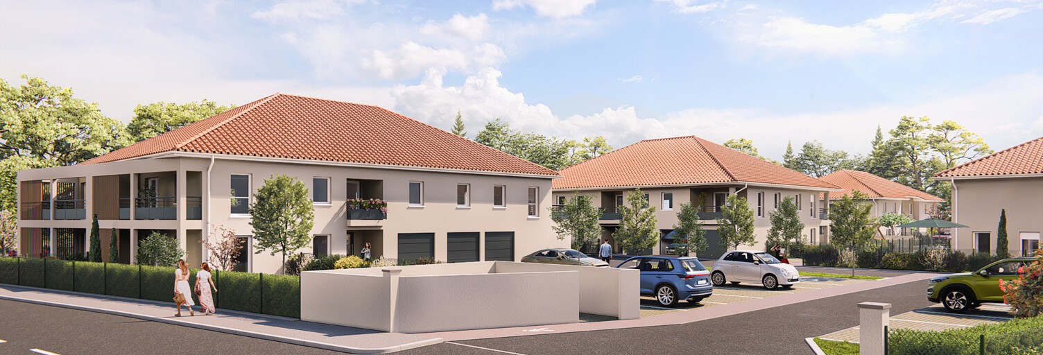 Appartement neuf T2, T3, T4 Pièce 44 à 79 m² à vendre à La Chapelle-de-la-Tour (38110)