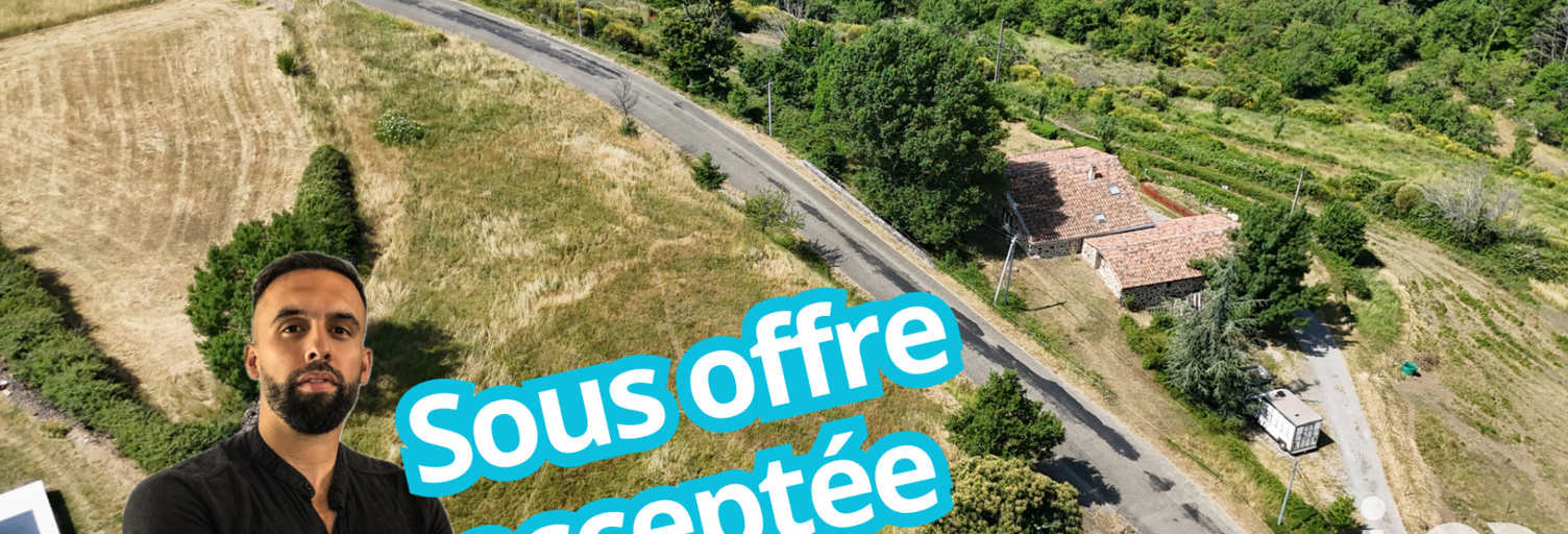 Terrain  1700 m² à vendre à Darbres (07170)