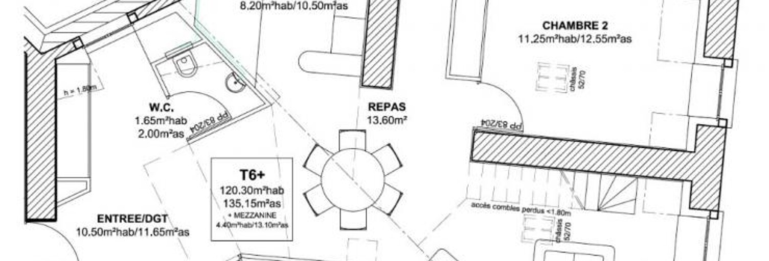 Appartement 6 Pièces 120 m² à vendre à Besançon (25000)