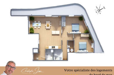 Appartement 3 pièces 310000 €