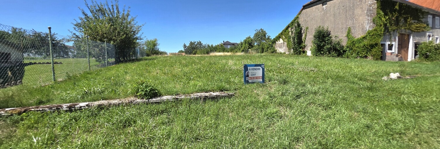 Terrain  801 m² à vendre à Diffembach-lès-Hellimer (57660)