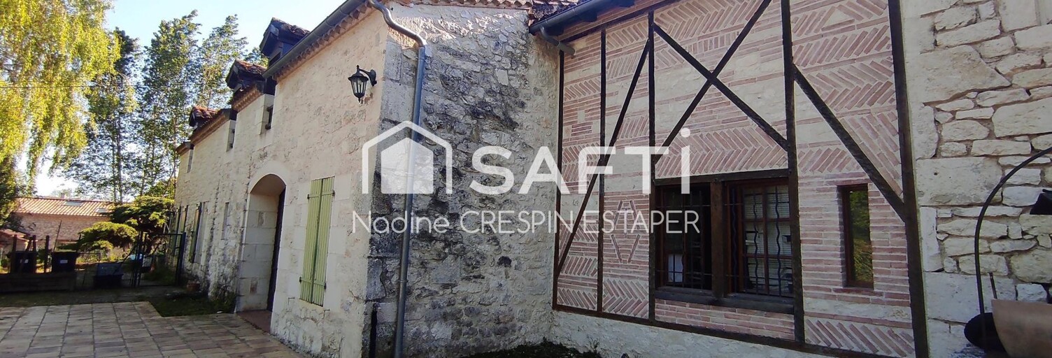 Maison 16 Pièces 461 m² à vendre à Montaigu-de-Quercy (82150)