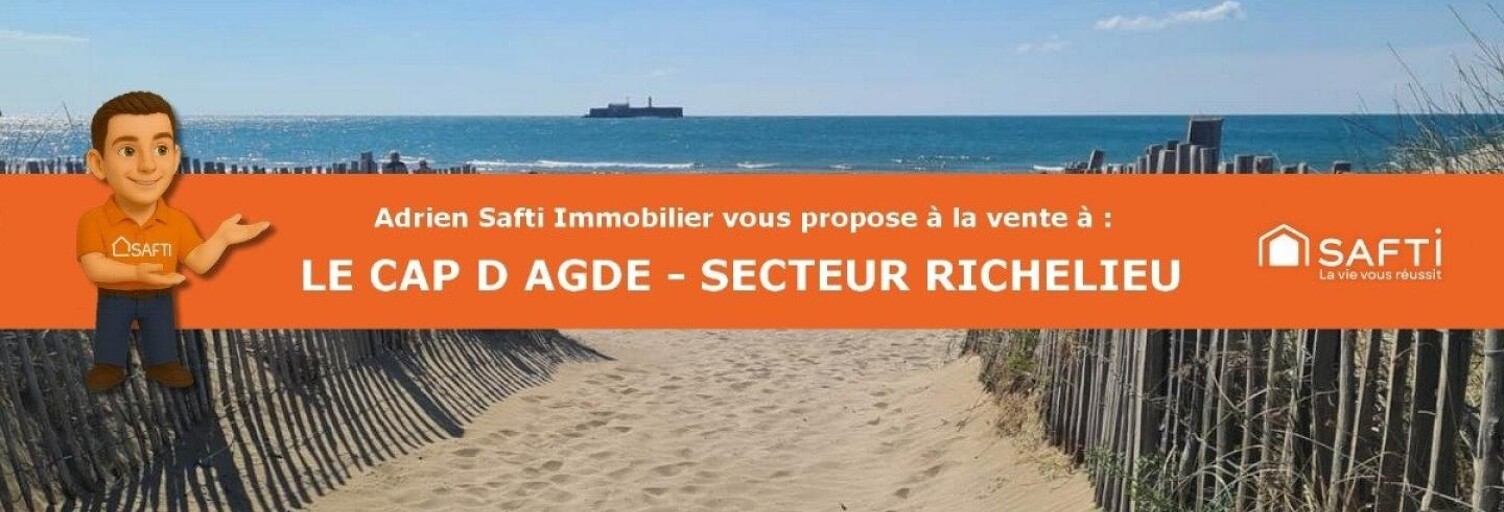 Appartement 3 Pièces 45 m² à vendre à Agde (34300)