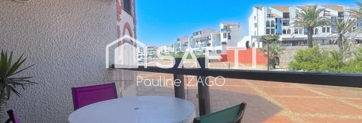Appartement 1 Pièce 23 m² à vendre à Le Barcarès (66420)