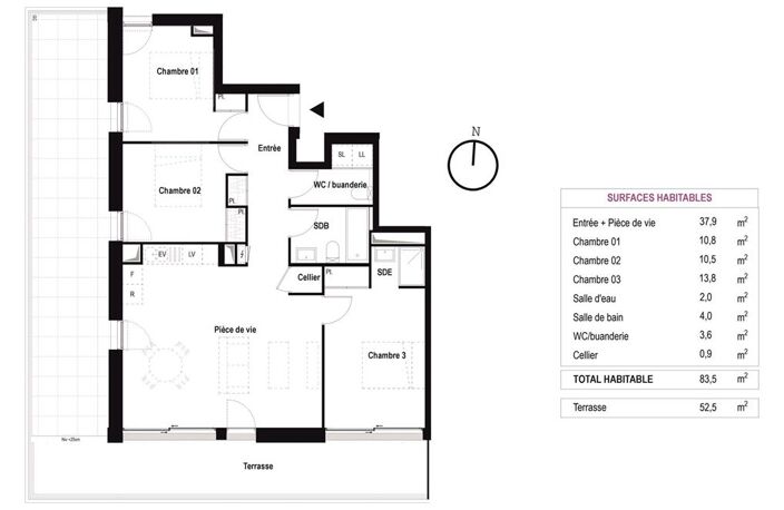 T4 - 84m ² — photo 5