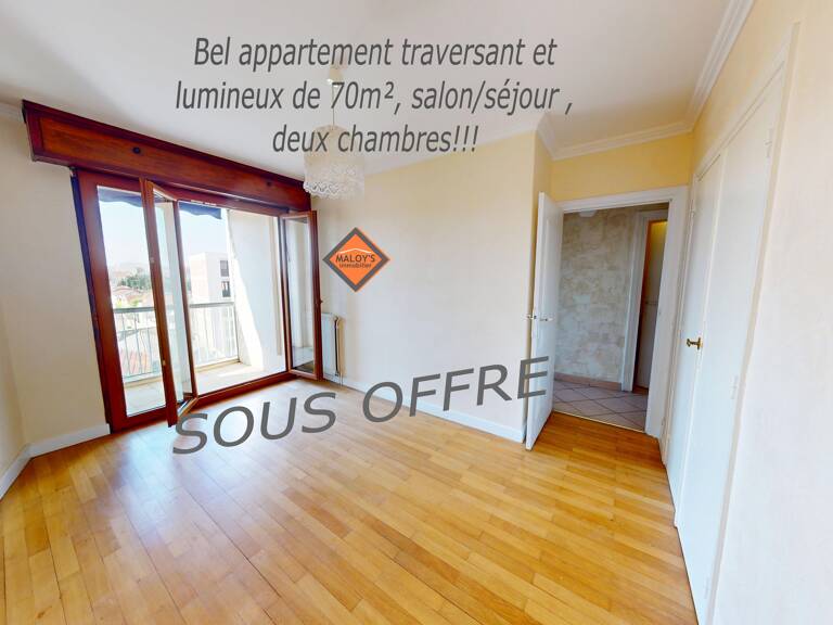 RARE! Bel appartement traversant de 70m² habitables, 3 pièces, 2 chambres avec ascenseur!!! — photo 1