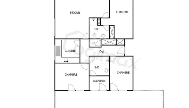 Appartement 4 pièces  à vendre Rochelle (La) 17000
