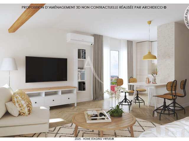 Frontignan - Appt T2 de 49M² avec terrasse de 10.85M² et parking — photo du bien