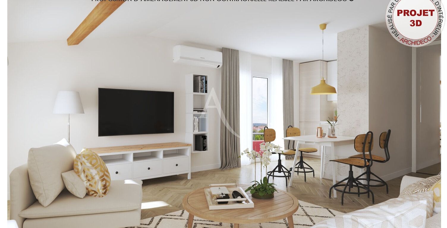 Frontignan - Appt T2 de 49M² avec terrasse de 10.85M² et parking — photo 1