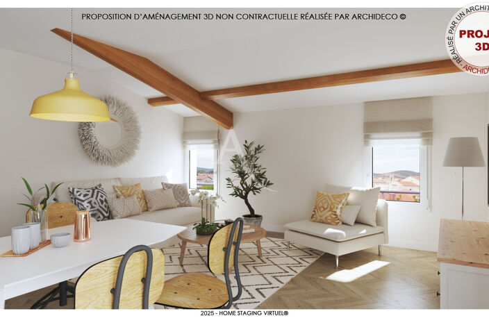 Frontignan - Appt T2 de 49M² avec terrasse de 10.85M² et parking — photo 4