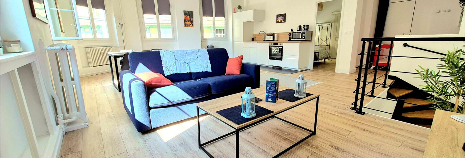 Appartement 2 Pièces 63 m² à vendre à Dieppe (76200)