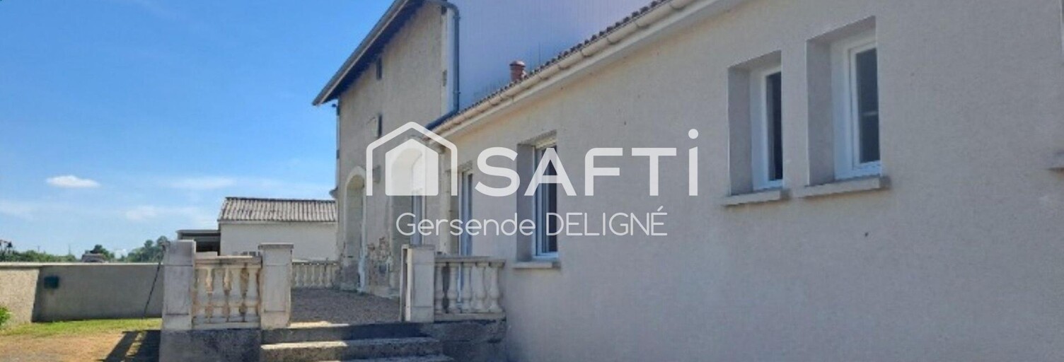 Maison 5 Pièces 147 m² à vendre à Pouançay (86120)