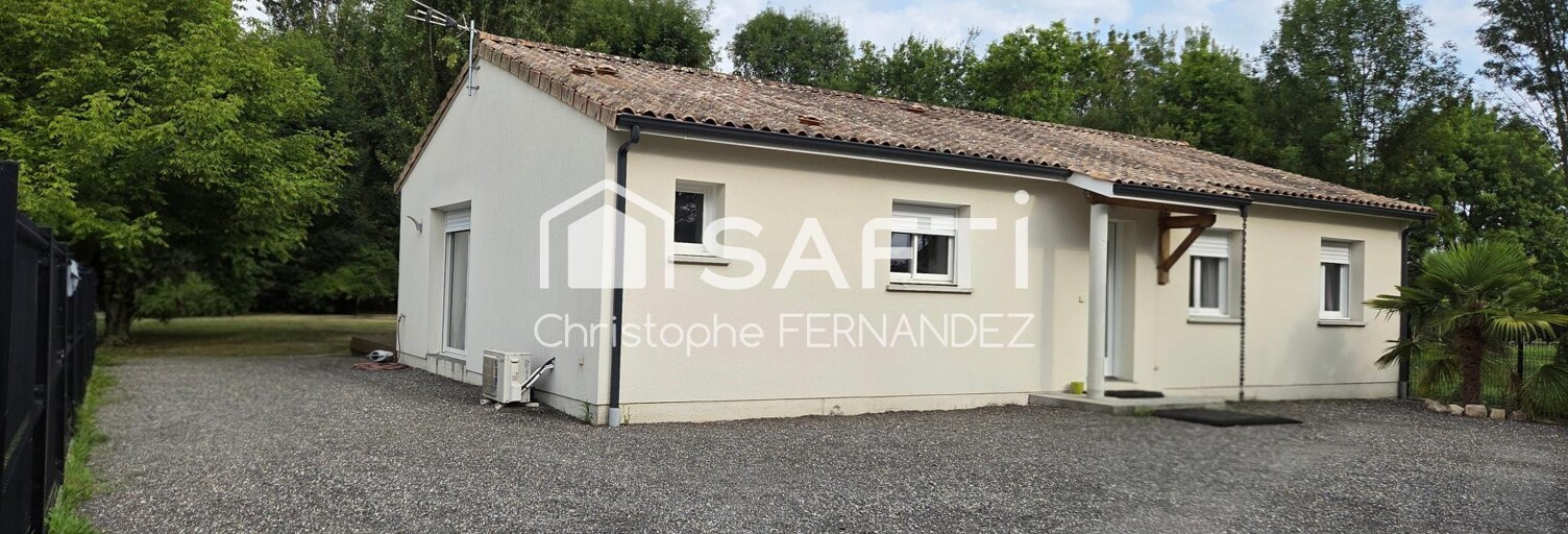 Maison 5 Pièces 109 m² à vendre à Gauriaguet (33240)