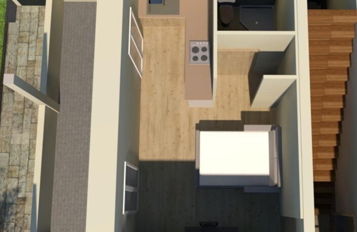 Vente appartement 1 pièce 22 m² Lyon 8 (69008) — photo 3